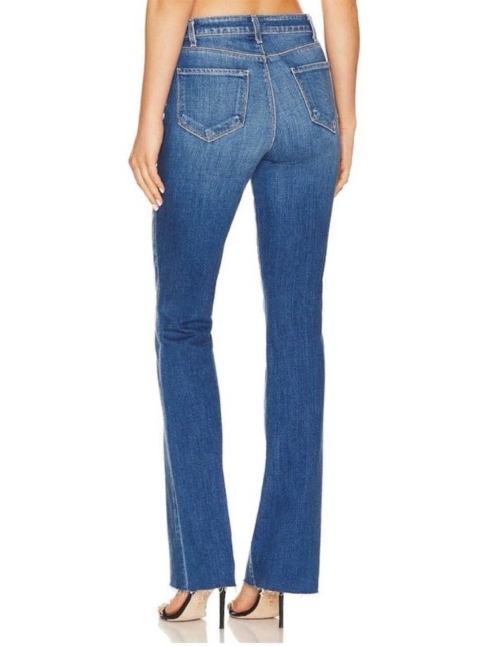 L’Agence Ruth High Rise Straight Jeans 28 Chain - Picture 5 of 6